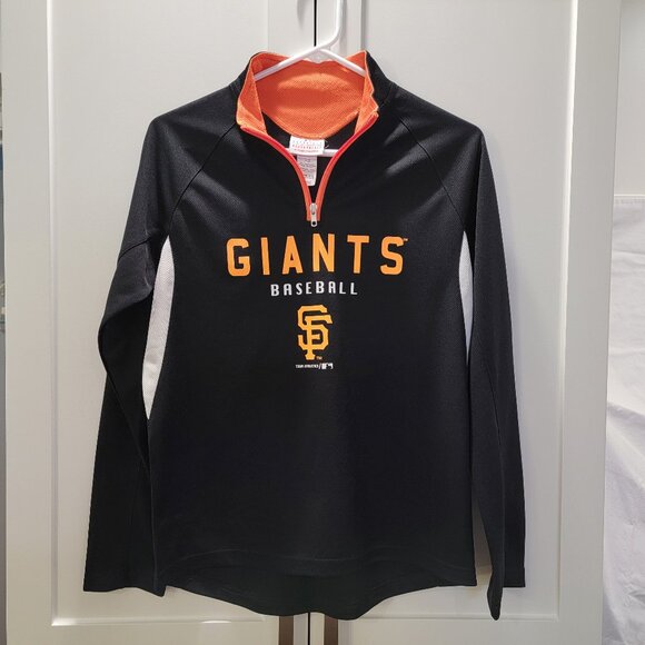 San Francisco Giants Long Sleeve Half Zip SF Giants Size Small - Picture 3 of 10